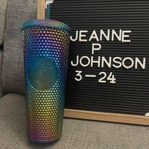 Starbucks oil slick tumbler